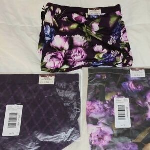 (M) CACIQUE WOMEN'S NO SHOW HIGH WAIST BRIEF(3 PAIRS) SIZE 26-28